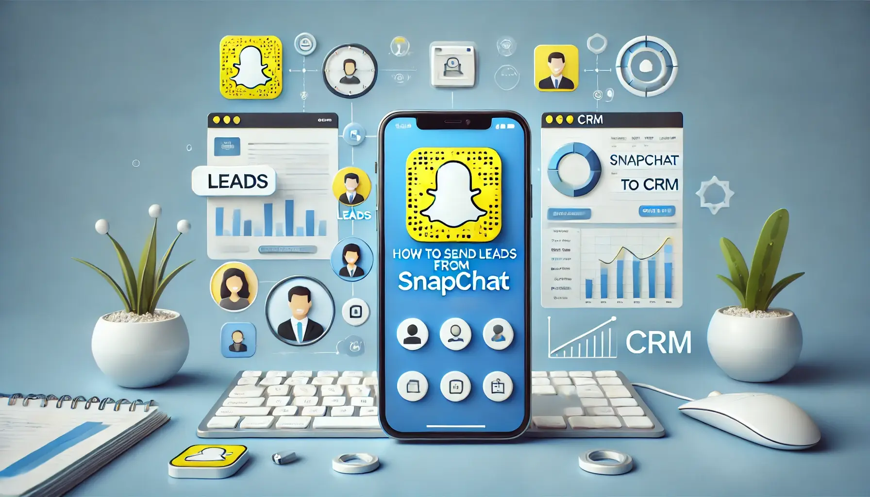 How to send leads from snapchat to crm (1)